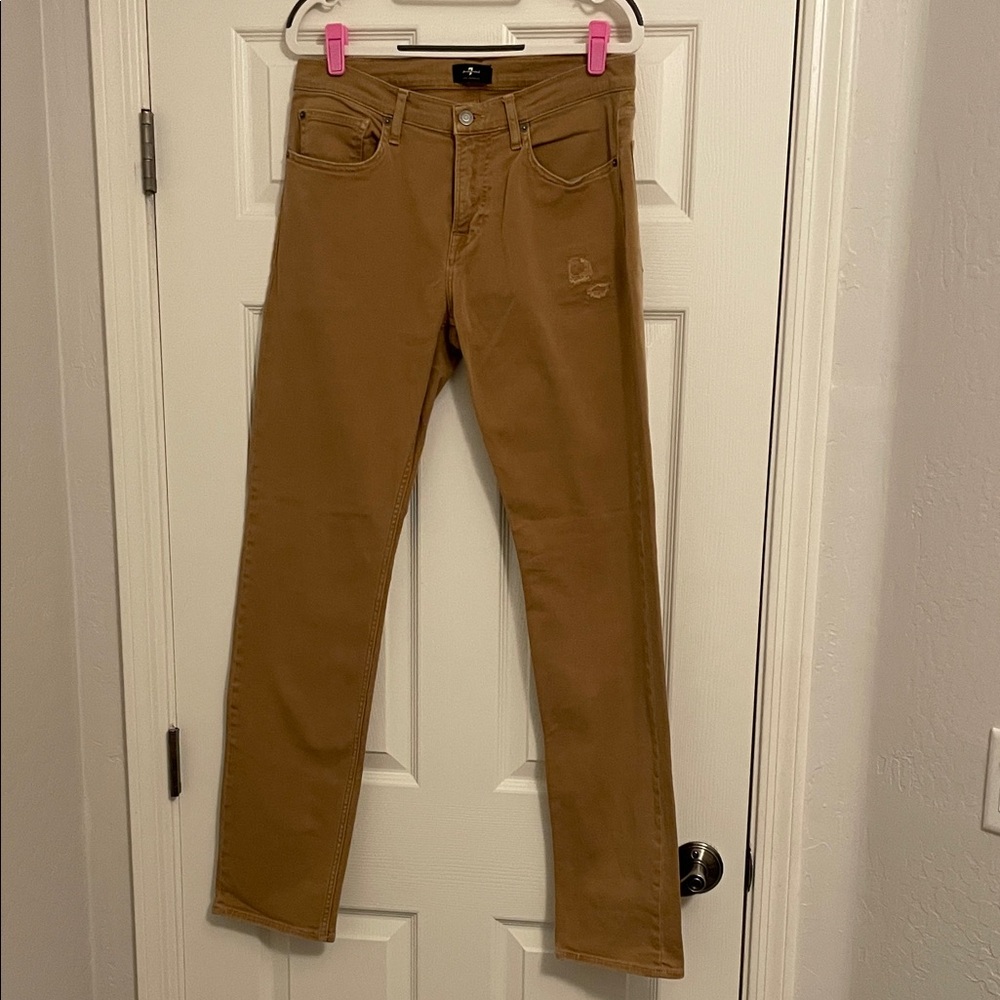 7FAM Slimmy jeans in toffee 32
